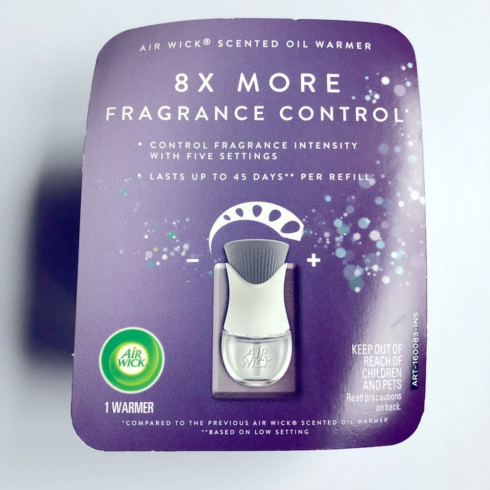 3/$15 NEW Air Wick Plug In Scented Oil Warmer, 1 ct, White color
